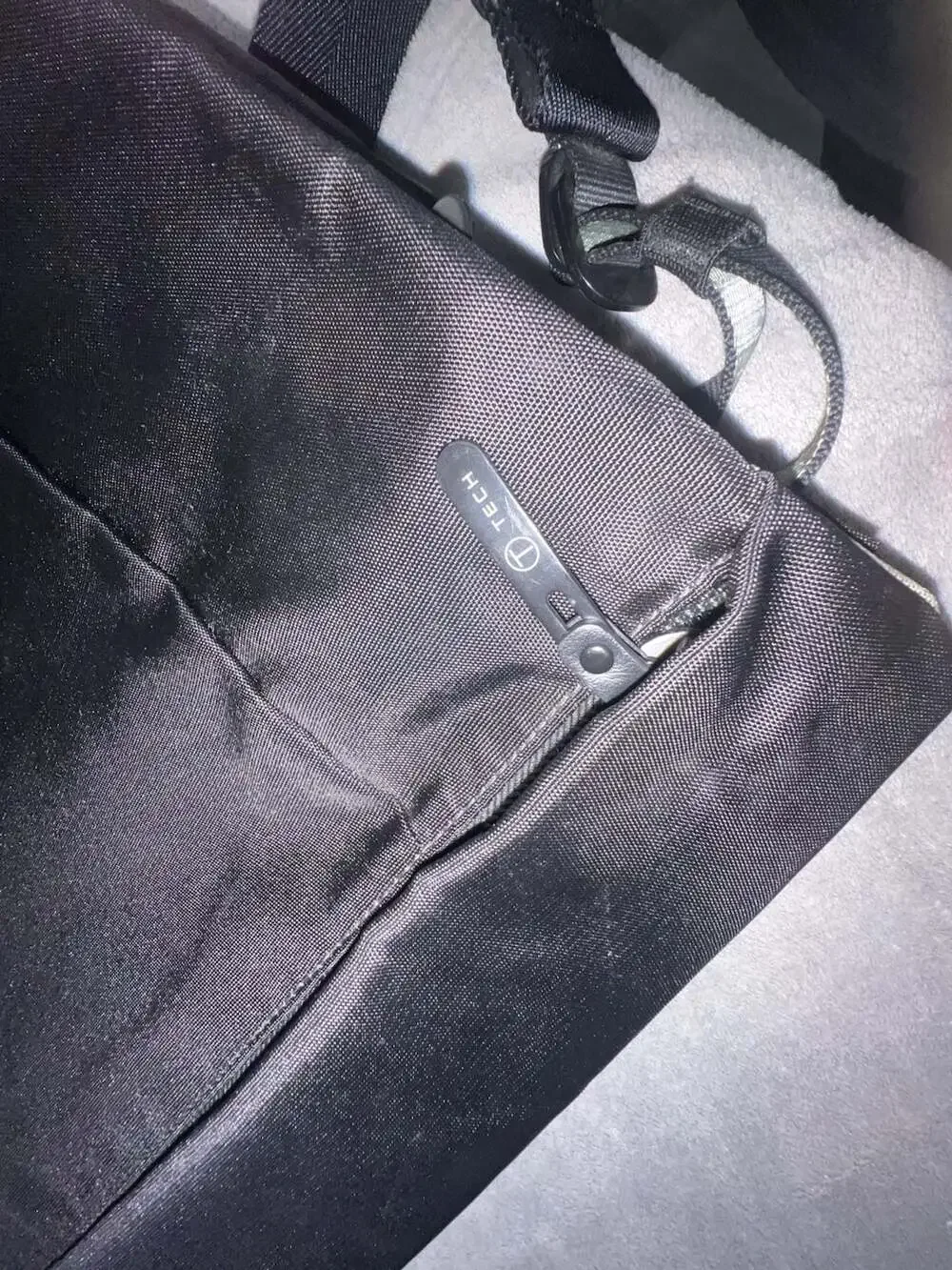Tumi T-Tech Black Nylon Messenger Crossbody Bag